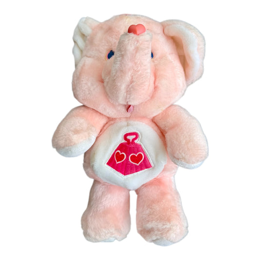 VTG 1984 Kenner Care Bear Cousins Lotsa Heart Pink Elephant
