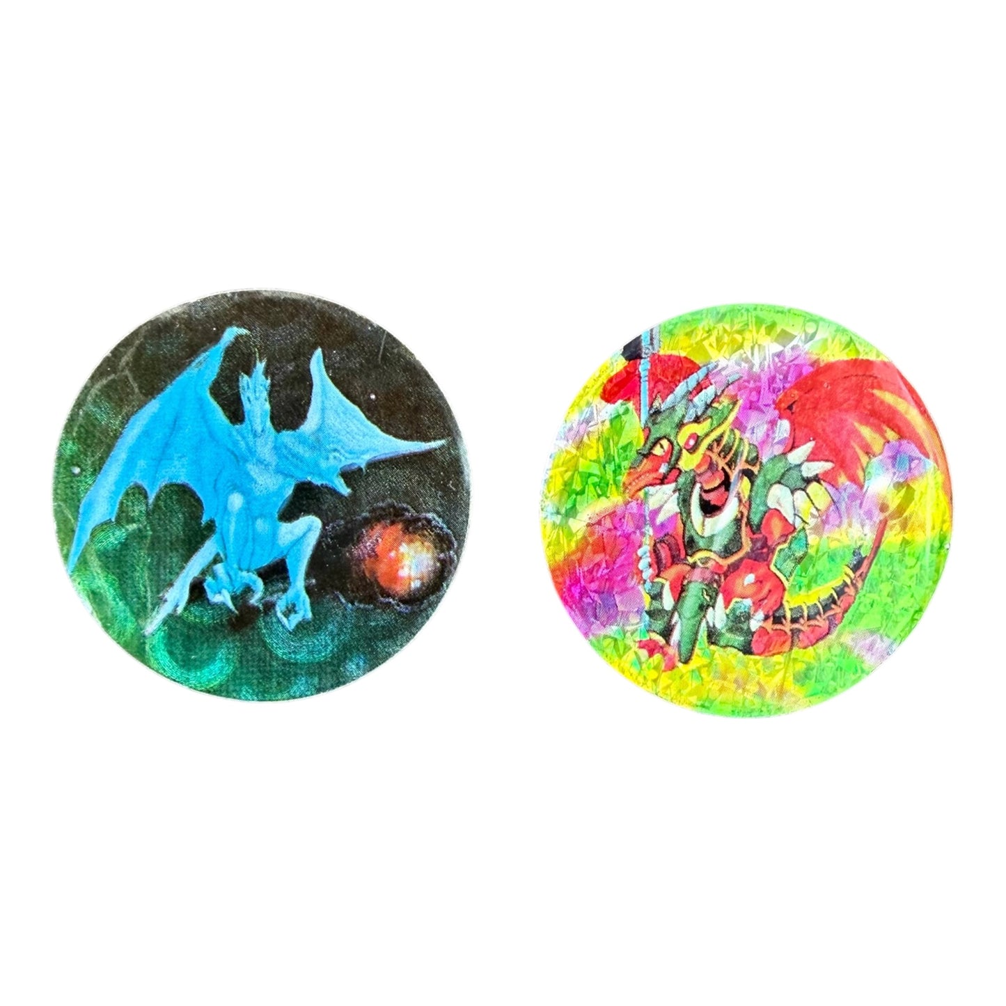 VTG ’90s Assorted Pogs Milk Caps Mixed Lot – 96 Pogs