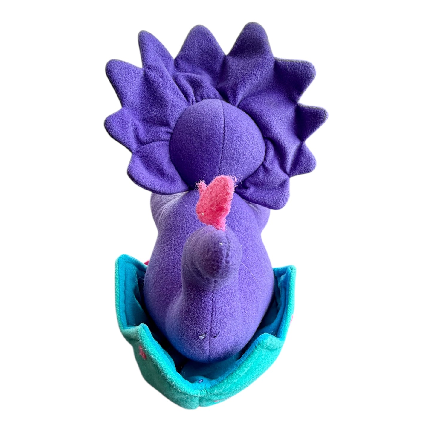 Rare Russ Bernie Bumpers Baby Dinosaur Dino Egg Triceratops Plush 10.5"