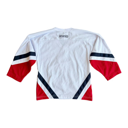VTG Vancouver Canucks NHL CCM Hockey Jersey Youth Size: S/M