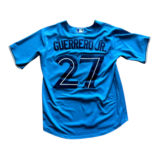 Toronto Blue Jays Vlad Guerrero Jr. #27 MLB Nike Baseball Jersey Blue Size: M