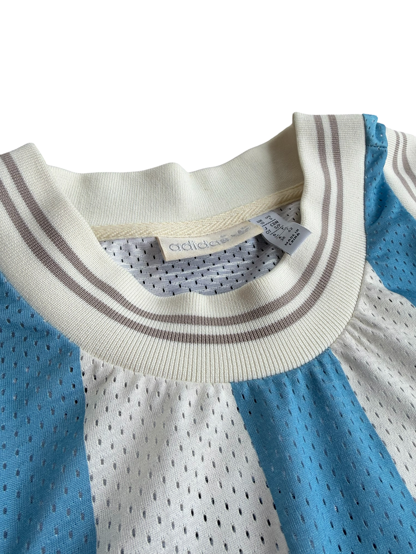 VTG Y2K Adidas Originals Argentina Mesh Tank Dress Jersey #10 Size: S