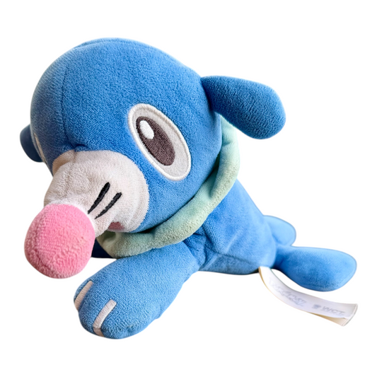 Pokémon WCT Popplio Sun & Moon Blue Sea Lion Plush 8”