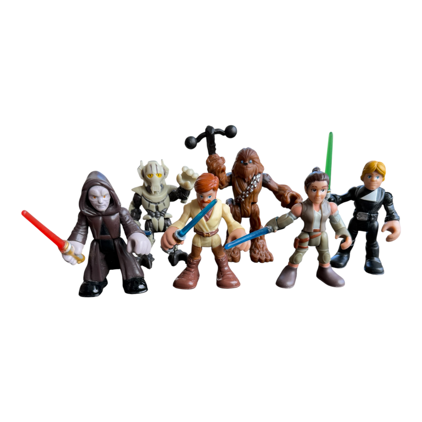 Playskool Hasbro Galactic Heroes Star Wars Mini Figures Toy Lot