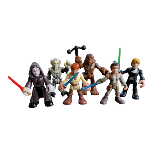 Playskool Hasbro Galactic Heroes Star Wars Mini Figures Toy Lot