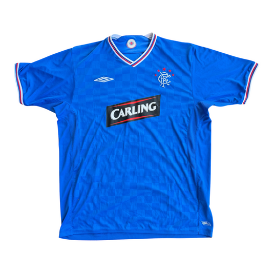 2009-10 Rangers F.C. Umbro Home Football Jersey Size: XL