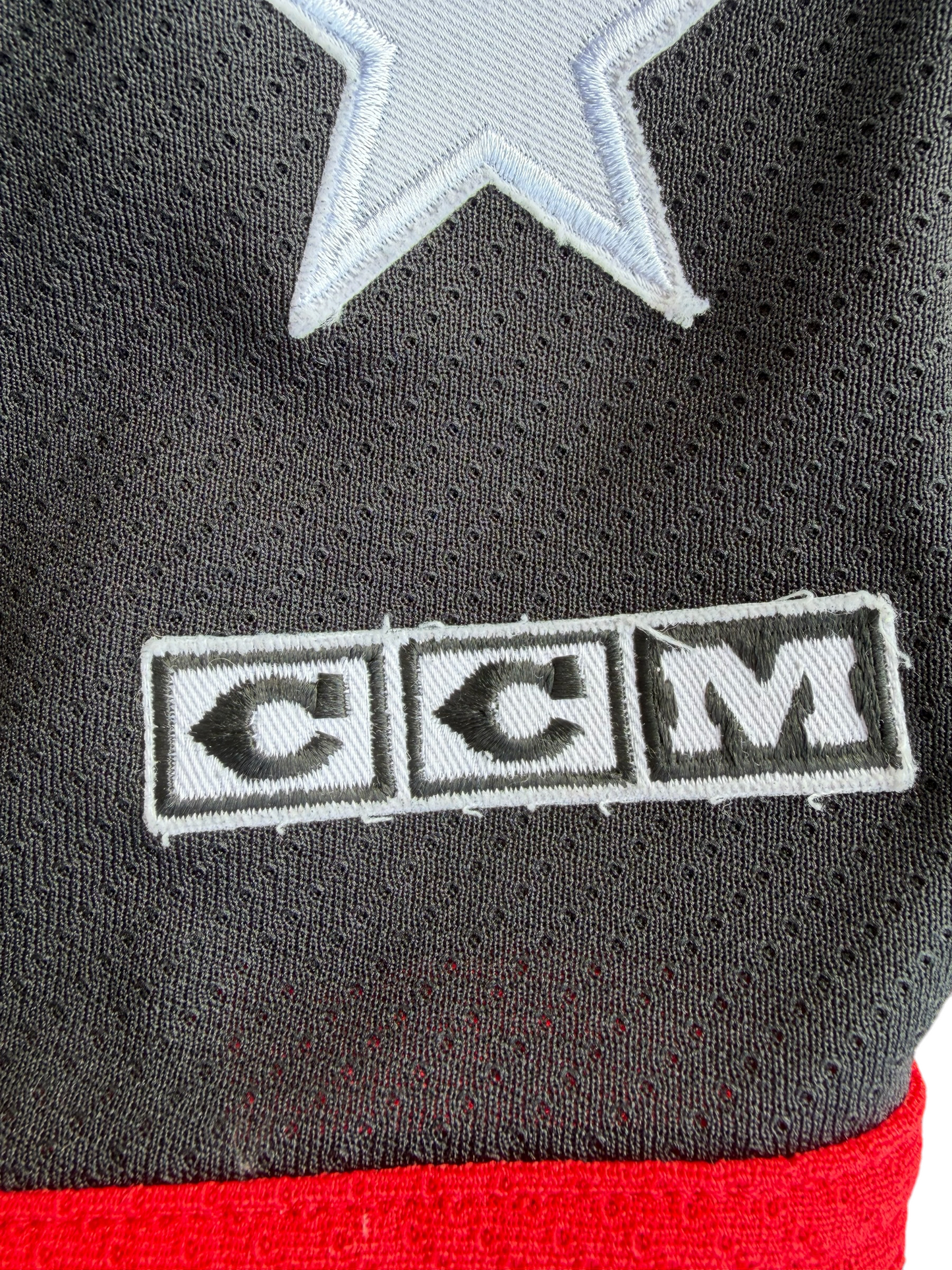 2003-07 Columbus Blue Jackets CCM Alternate Hockey Jersey Y2K Youth Size: L/XL