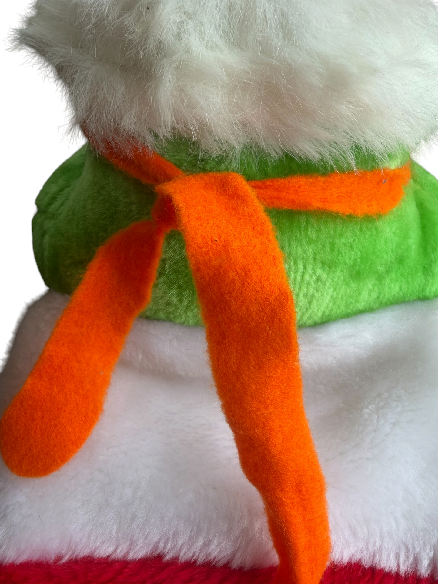 VTG ‘90s TMNT Teenage Mutant Ninja Turtles Michelangelo Christmas Stocking Plush