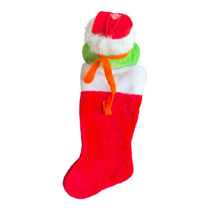 VTG ‘90s TMNT Teenage Mutant Ninja Turtles Michelangelo Christmas Stocking Plush