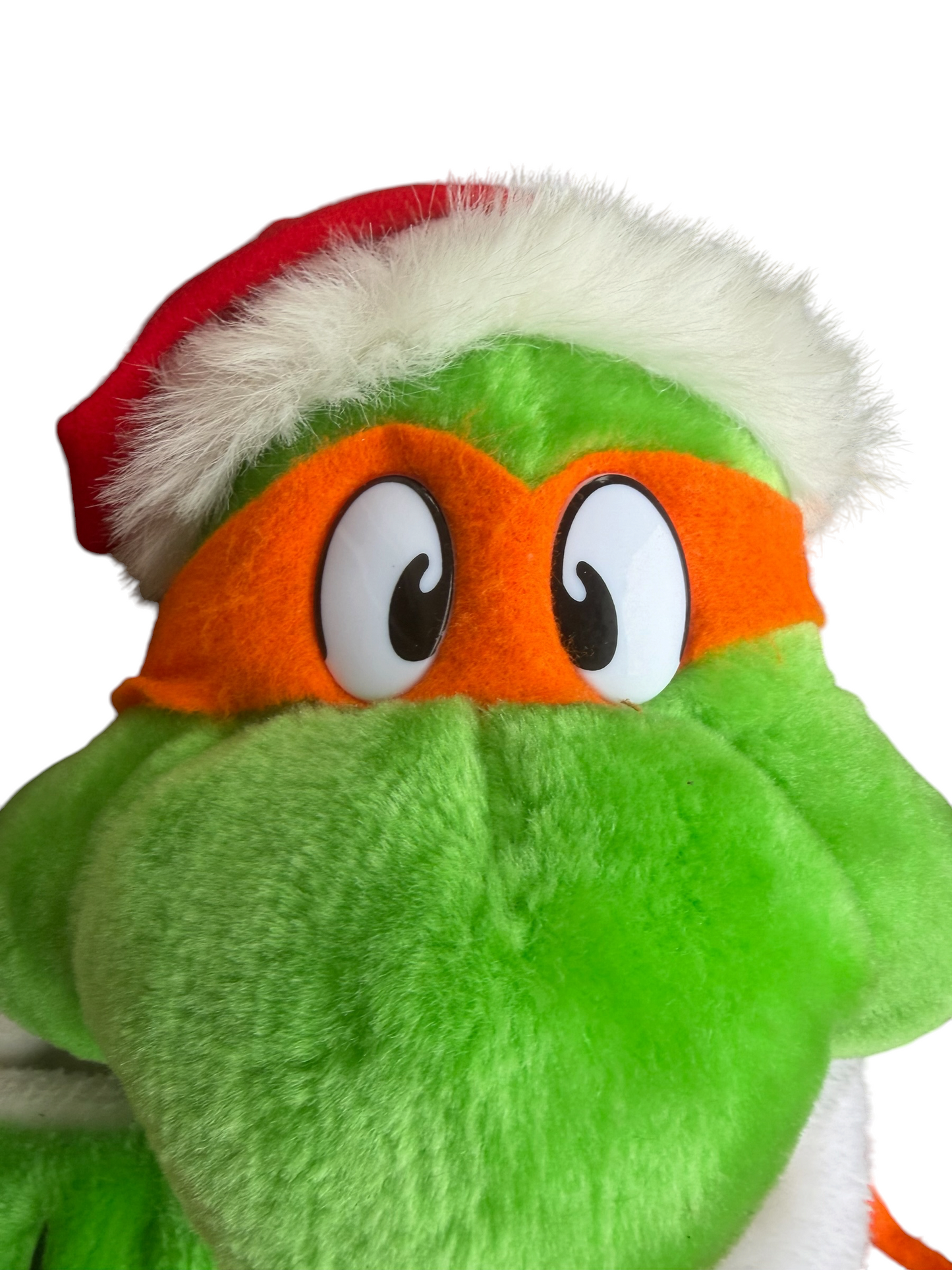 VTG ‘90s TMNT Teenage Mutant Ninja Turtles Michelangelo Christmas Stocking Plush