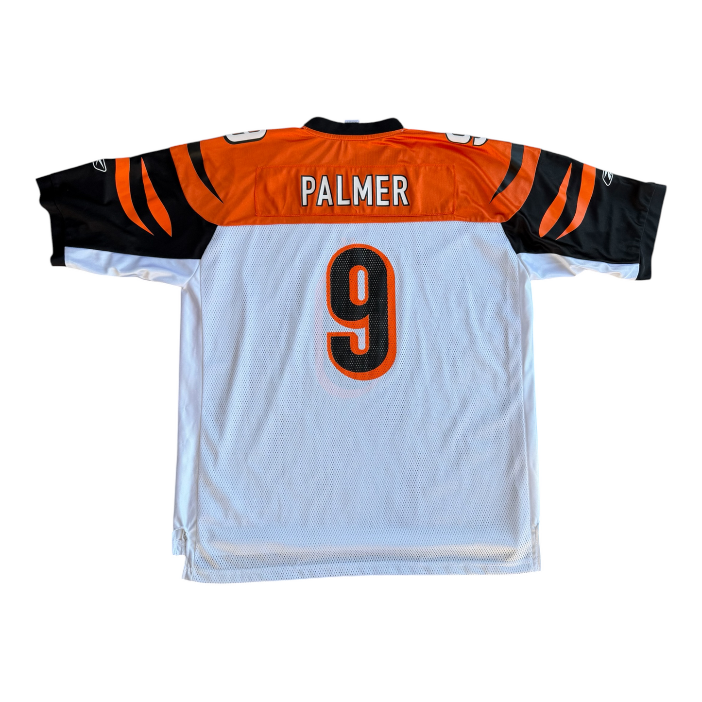VTG Cincinnati Bengals Carson Palmer #9 NFL Equipment Reebok Football Jersey Size: 2XL