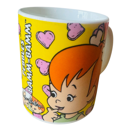 VTG ‘90s Hanna-Barbera The Flintstones Pebbles Bamm-Bamm Coffee Mug