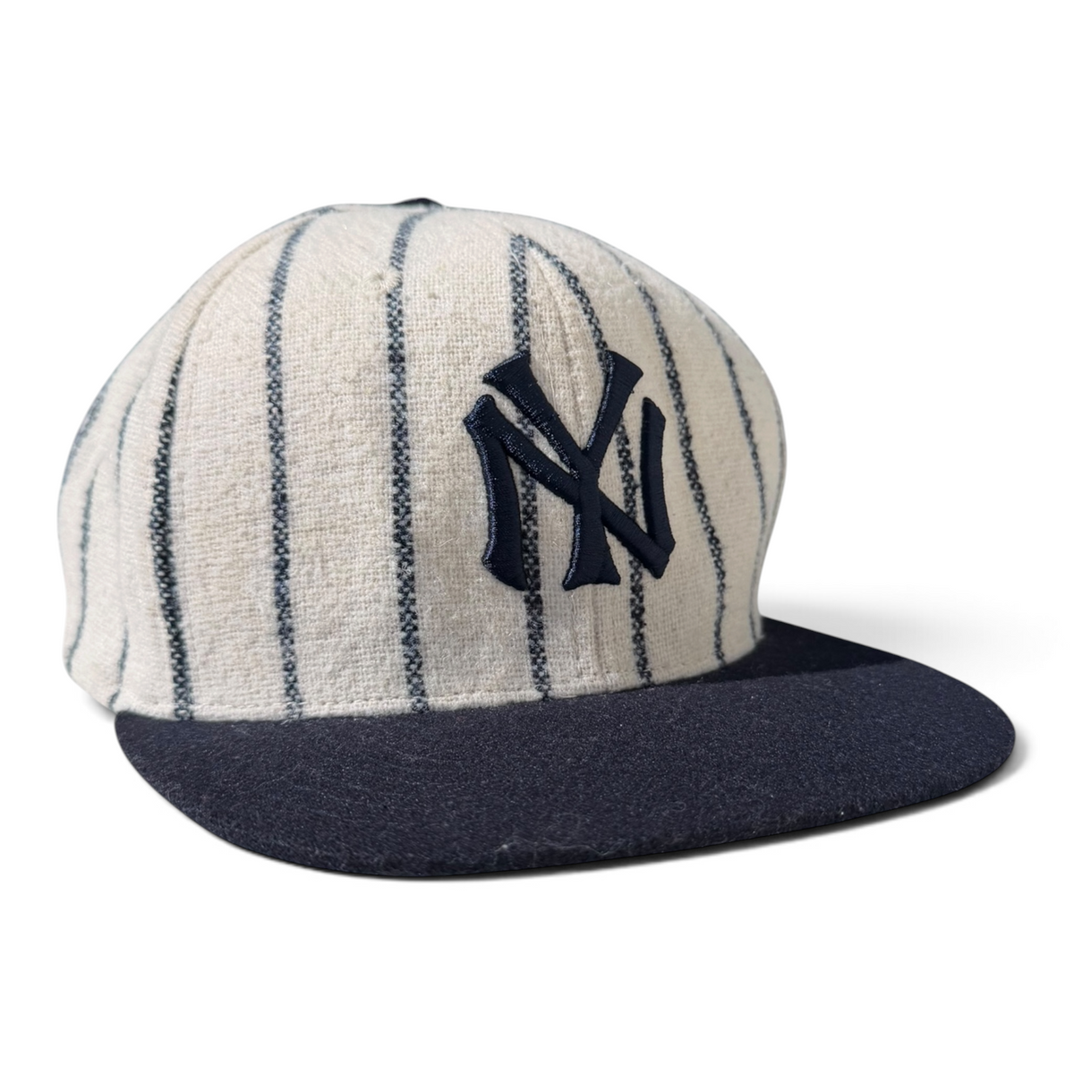 New York Yankees American Needle Pinstripe Wool Snapback Hat Cap
