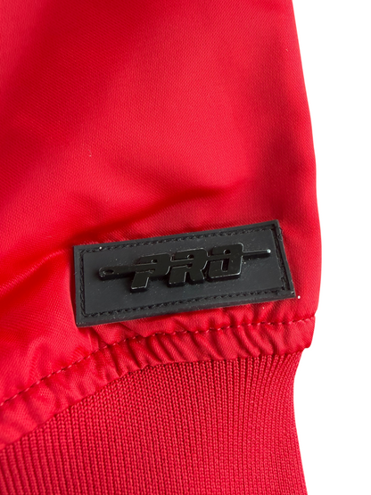 Chicago Bulls Pro Standard Women's Red Satin Bomber Jacket Size: XS