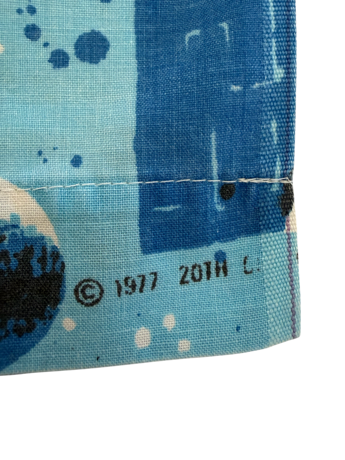 VTG 1977 Star Wars Original Trilogy Vader Luke Retro Flat Sheet Size: TWIN
