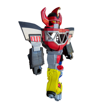 Fisher-Price Imaginext 2015 Interactive Giant Power Rangers Morphin Megazord 27”