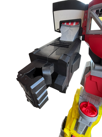 Fisher-Price Imaginext 2015 Interactive Giant Power Rangers Morphin Megazord 27”