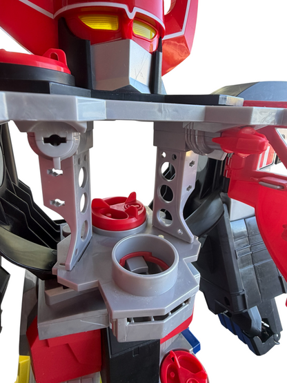 Fisher-Price Imaginext 2015 Interactive Giant Power Rangers Morphin Megazord 27”