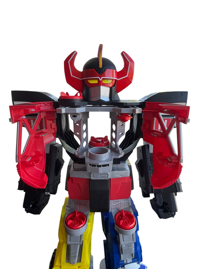 Fisher-Price Imaginext 2015 Interactive Giant Power Rangers Morphin Megazord 27”